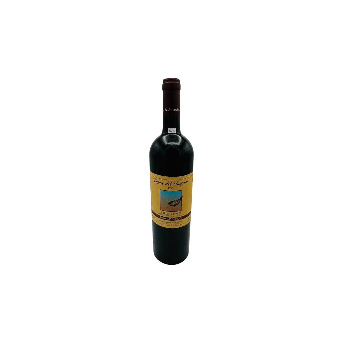 Vintage Bottle - Az. Agr. Alessandro Barbera d'Asti Vigna del Fagiano 1999 0,75 lt. - COD. 11151