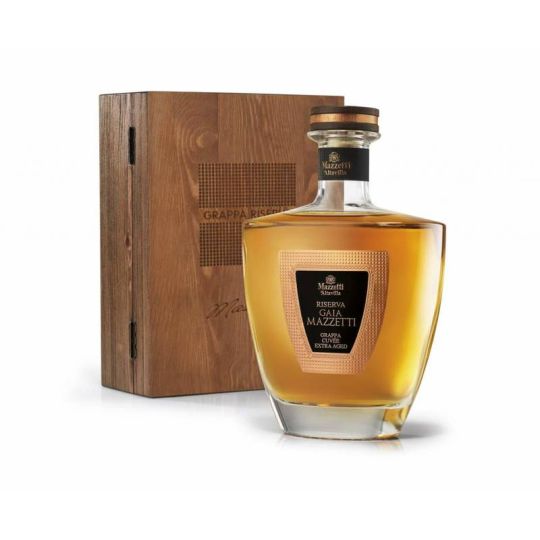 Mazzetti d'Altavilla - Grappa Riserva di Moscato e Cortese Riserva Gaia 0,70 lt. + Box Legno