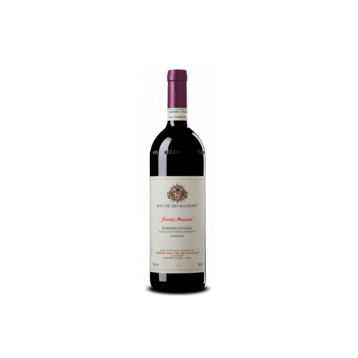 Podere Rocche dei Manzoni - Barbera d'Alba Superiore DOC Sorito Mosconi 2022 0,75 lt.