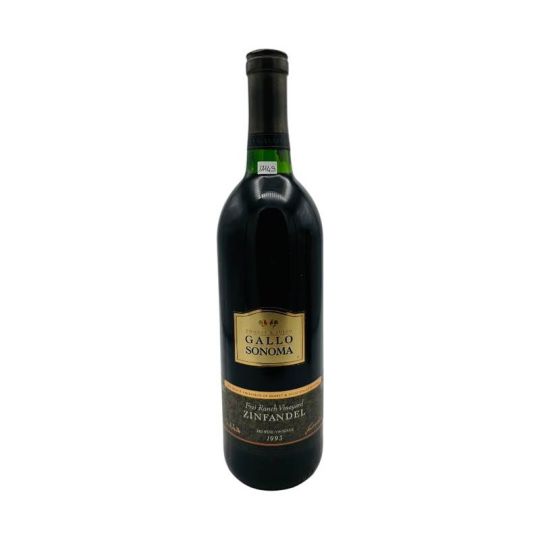 Vintage Bottle - Ernest & Julio Gallo Sonoma Frei Ranch Vineyard Zifandel 1995 0,75 lt. - 11149