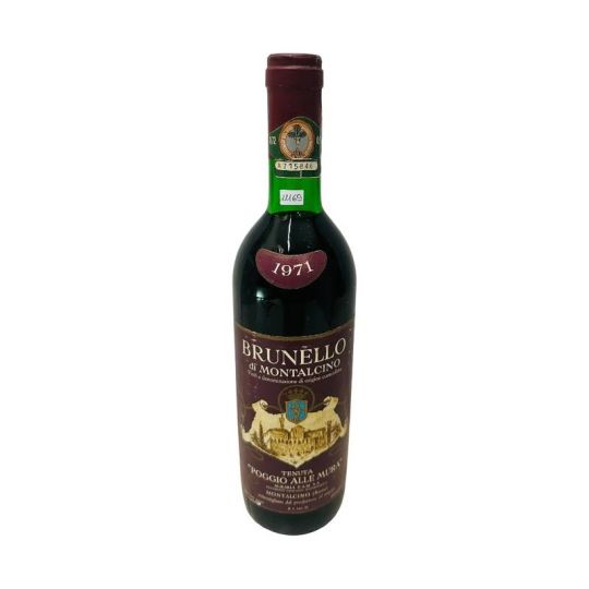 Vintage Bottle - Tenuta Poggio alle Mura Brunello di Montalcino DOC 1971 0,72 lt. - COD. 11169