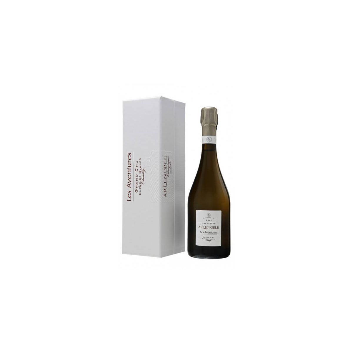 Ar Lenoble - Champagne AOC Les Aventures Grand Cru Blanc de Blancs Extra Brut 0,75 lt. + Box