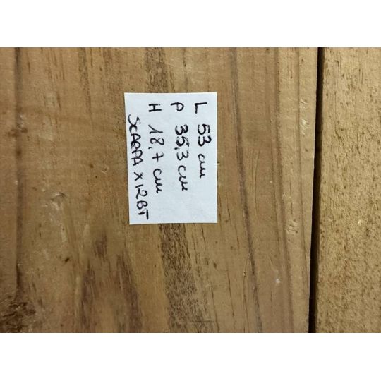 Cassetta Legno VUOTA Scarpa Barbaresco Payore Barberis Riserva 1978 da 12 bottiglie