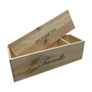 Cassetta Legno VUOTA Prunotto MAGNUM da 1 bottiglia