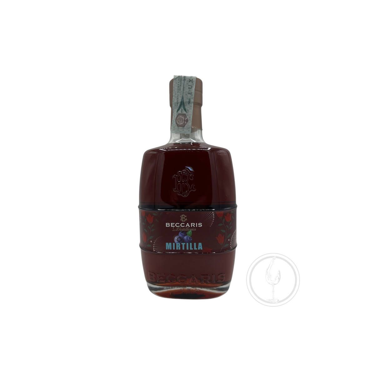 Beccaris - Linea Aromatizzate Grappa al Mirtillo Mirtilla 0,70 lt.