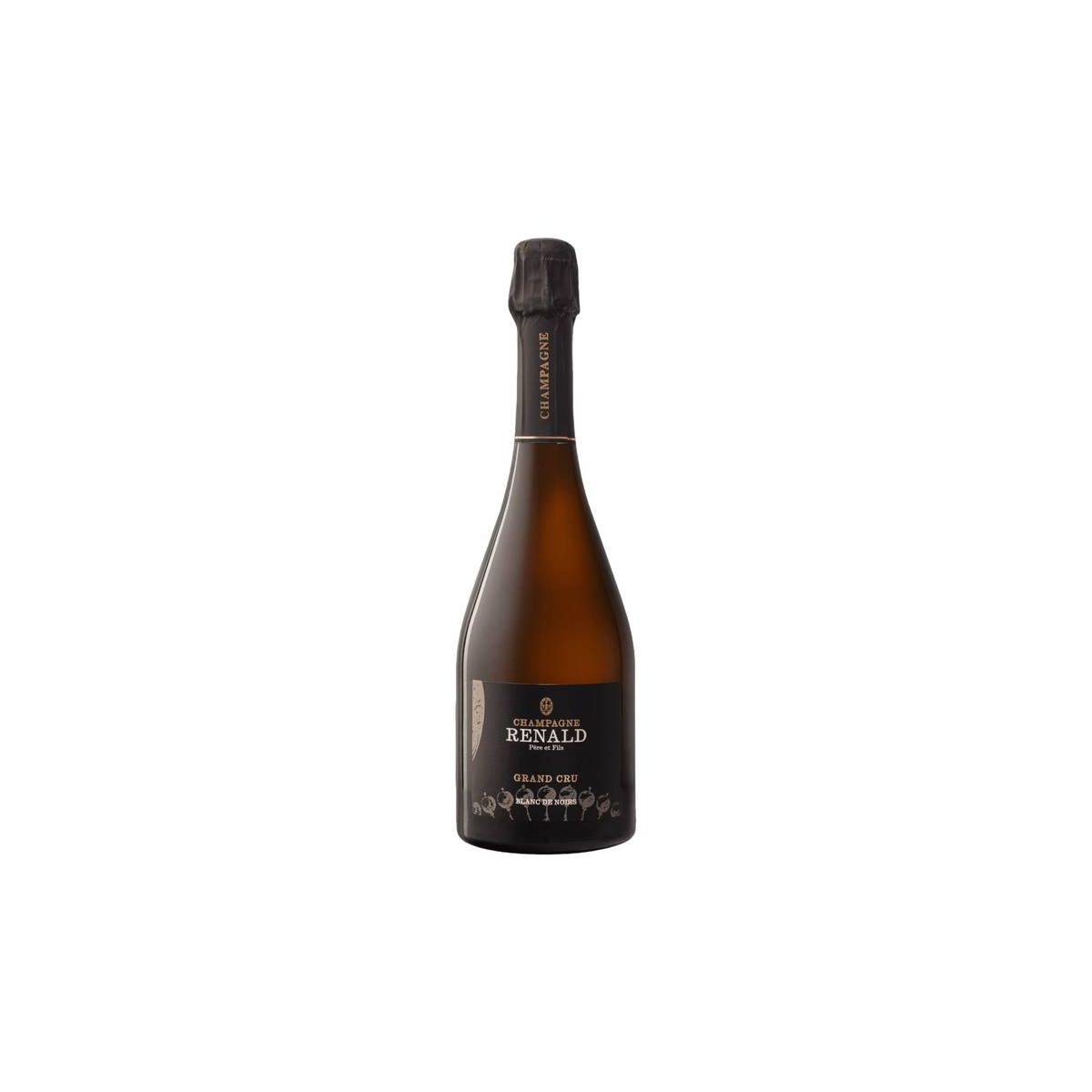 Renald Père et Fils - Champagne AOC Grand CRU Blanc de Noirs Brut 0,75 lt.
