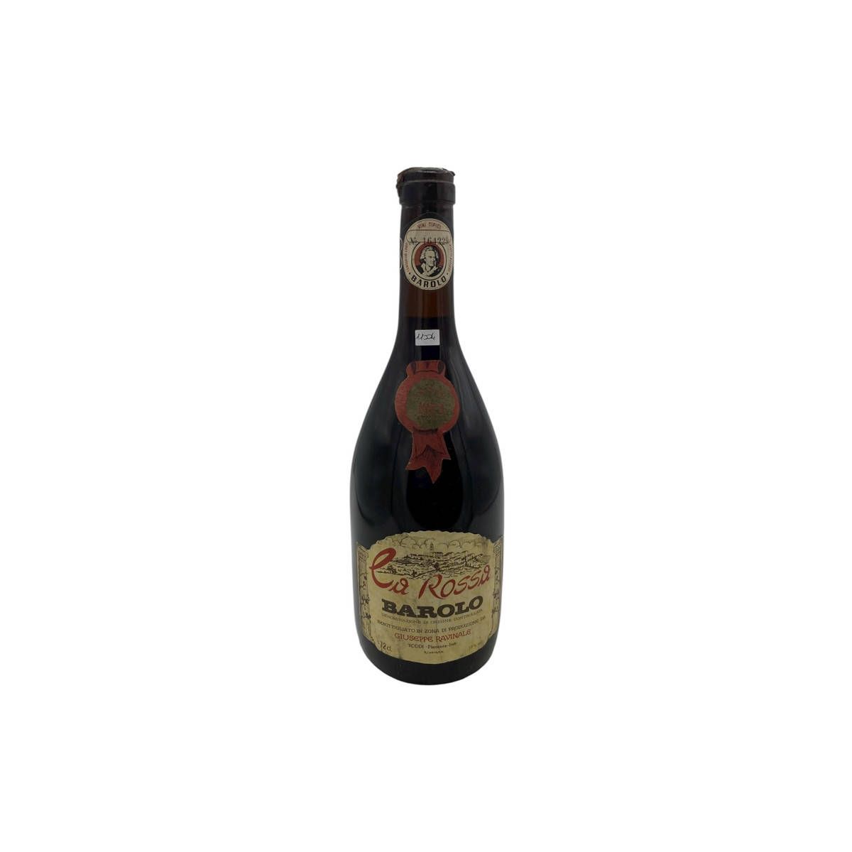Vintage Bottle - Giuseppe Ravinale Barolo DOC Ca Rossa 1973 0,72 lt. - COD. 11004
