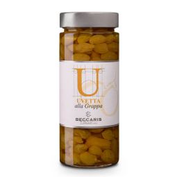Beccaris - Frutta sotto Spirito Uvetta alla grappa 200 ml.
