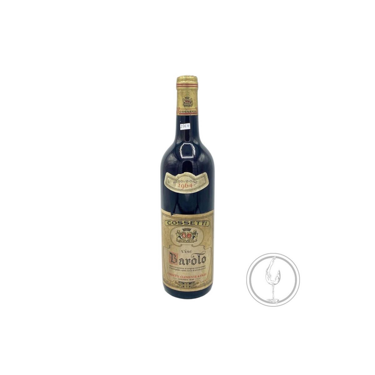 Vintage Bottle - Cossetti Clemente e Figli Barolo DOC 1964 0,72 lt. - COD. 2964