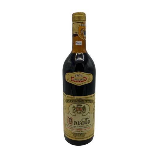 Vintage Bottle - Cossetti Clemente e Figli Barolo DOC 1974 0,75 lt. - COD. 10465