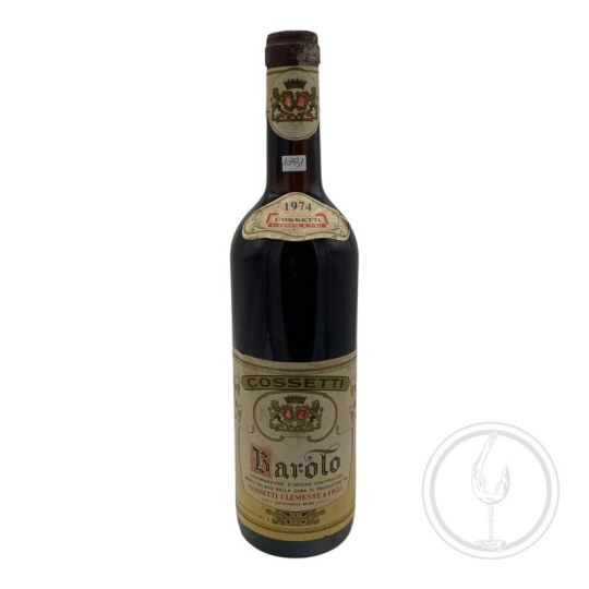 Vintage Bottle - Cossetti Clemente e Figli Barolo DOC 1974 0,75 lt. - COD. 10931