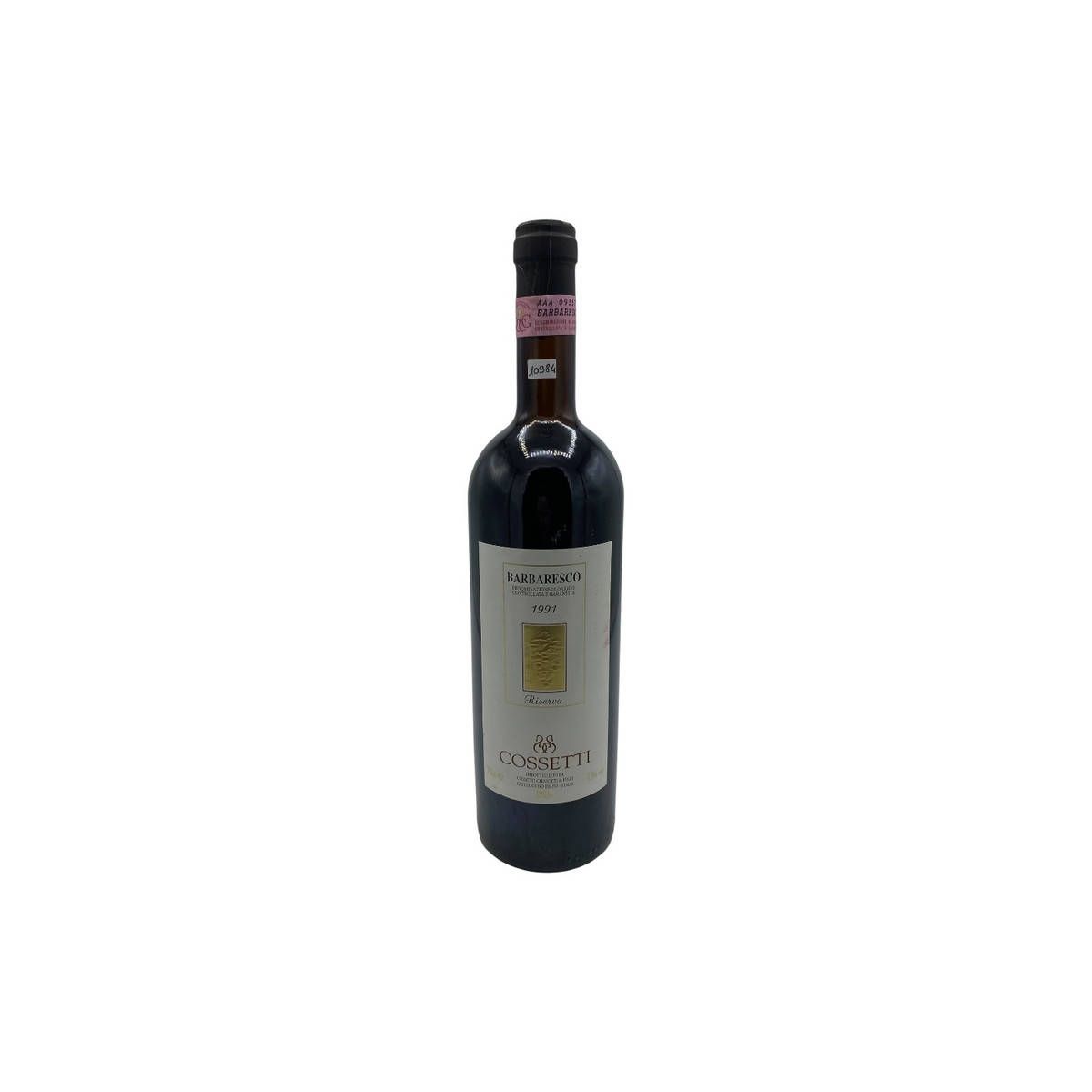 Vintage Bottle - Cossetti Clemente e Figli Barbaresco Riserva DOCG 1991 0,75 lt. - COD. 10984