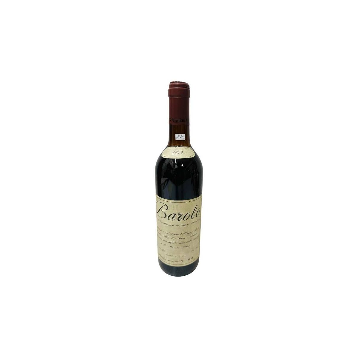 Vintage Bottle - Cantine Mosso Barolo DOC 1974 0,72 lt. - COD. 11369