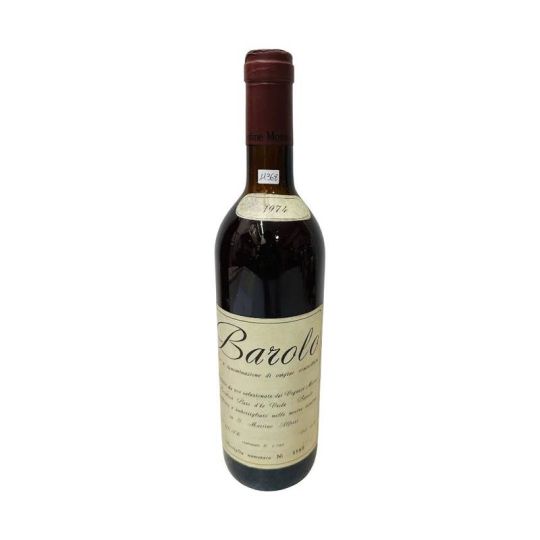 Vintage Bottle - Cantine Mosso Barolo DOC 1974 0,72 lt. - COD. 11368