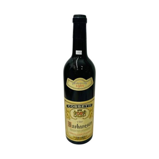 Vintage Bottle - Cossetti Clemente e Figli Barbaresco DOC 1961 0,72 lt. - COD. 11387