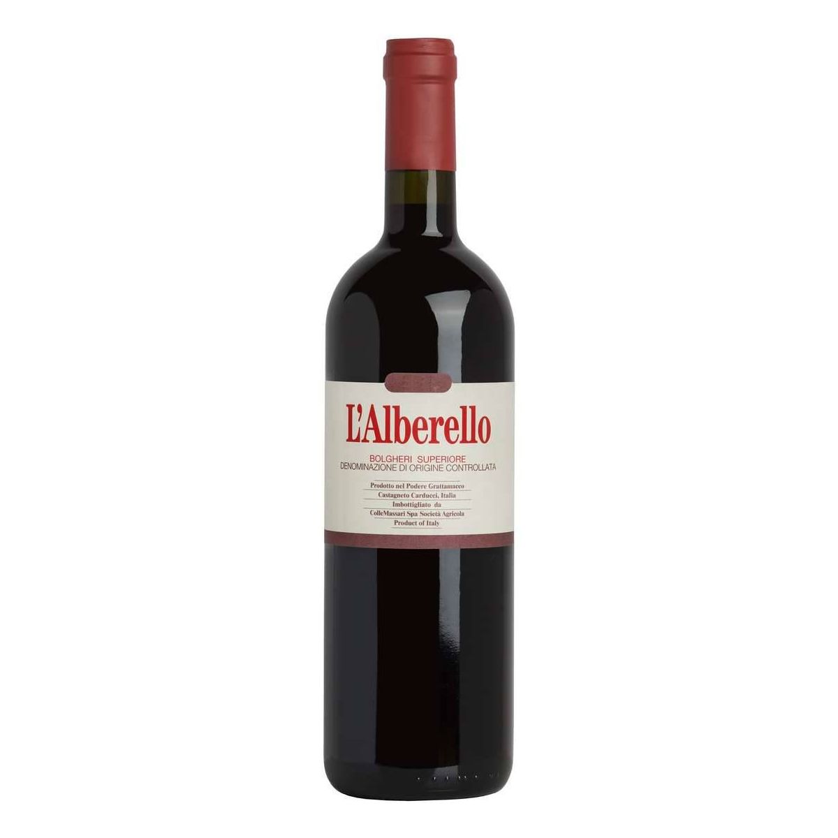 Castello ColleMassari - Bolgheri Superiore DOC Podere Grattamacco L'Alberello 2022 0,75 lt.