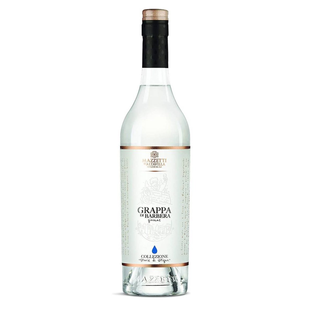 Mazzetti d'Altavilla - Storie di Vitigno Grappa di Barbera Giovane 0,70 lt.
