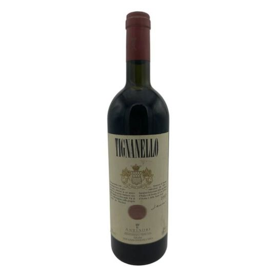 Vintage Bottle - Marchesi Antinori Vino da Tavola della Val di Pesa Tignanello 1977 0,75 lt. - COD. 11399