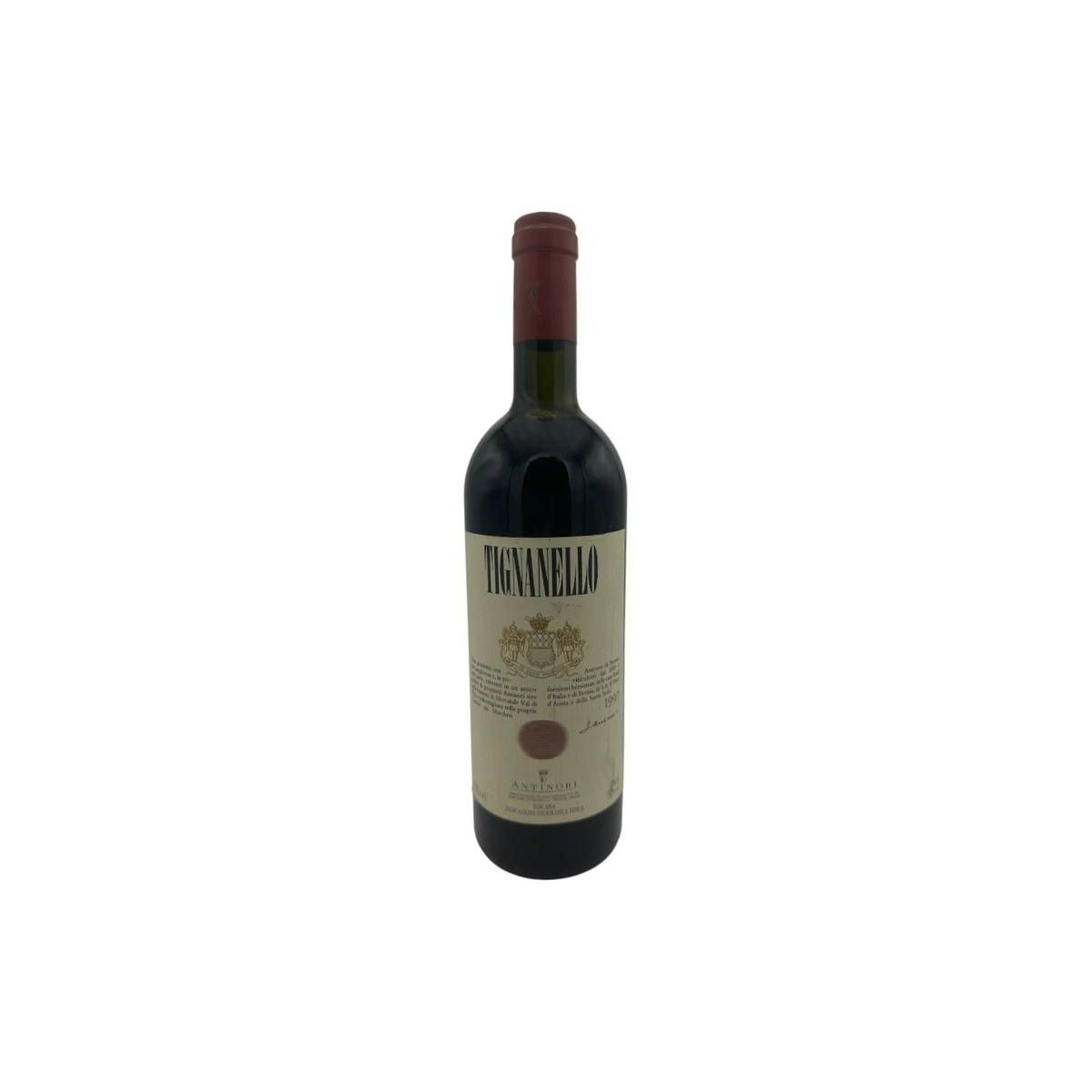 Vintage Bottle - Marchesi Antinori Vino da Tavola della Val di Pesa Tignanello 1977 0,75 lt. - COD. 11399