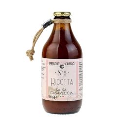 Perchè Ci Credo - Salsa Casareccia Salentina Ricotta e Carota 330 gr.