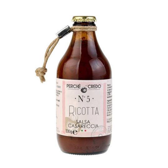 Perchè Ci Credo - Salsa Casareccia Salentina Ricotta e Carota 330 gr.