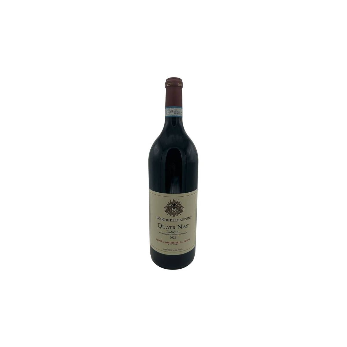 Podere Rocche dei Manzoni - Langhe Rosso DOC Quatr Nas 2021 1,5 lt. MAGNUM