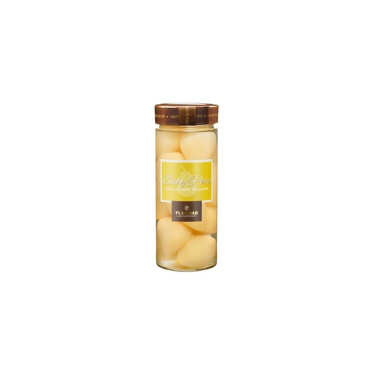 Mazzetti d'Altavilla - Frutta al Liquore Linea Goloso Baby Pere con Liquore Williams 640 gr.