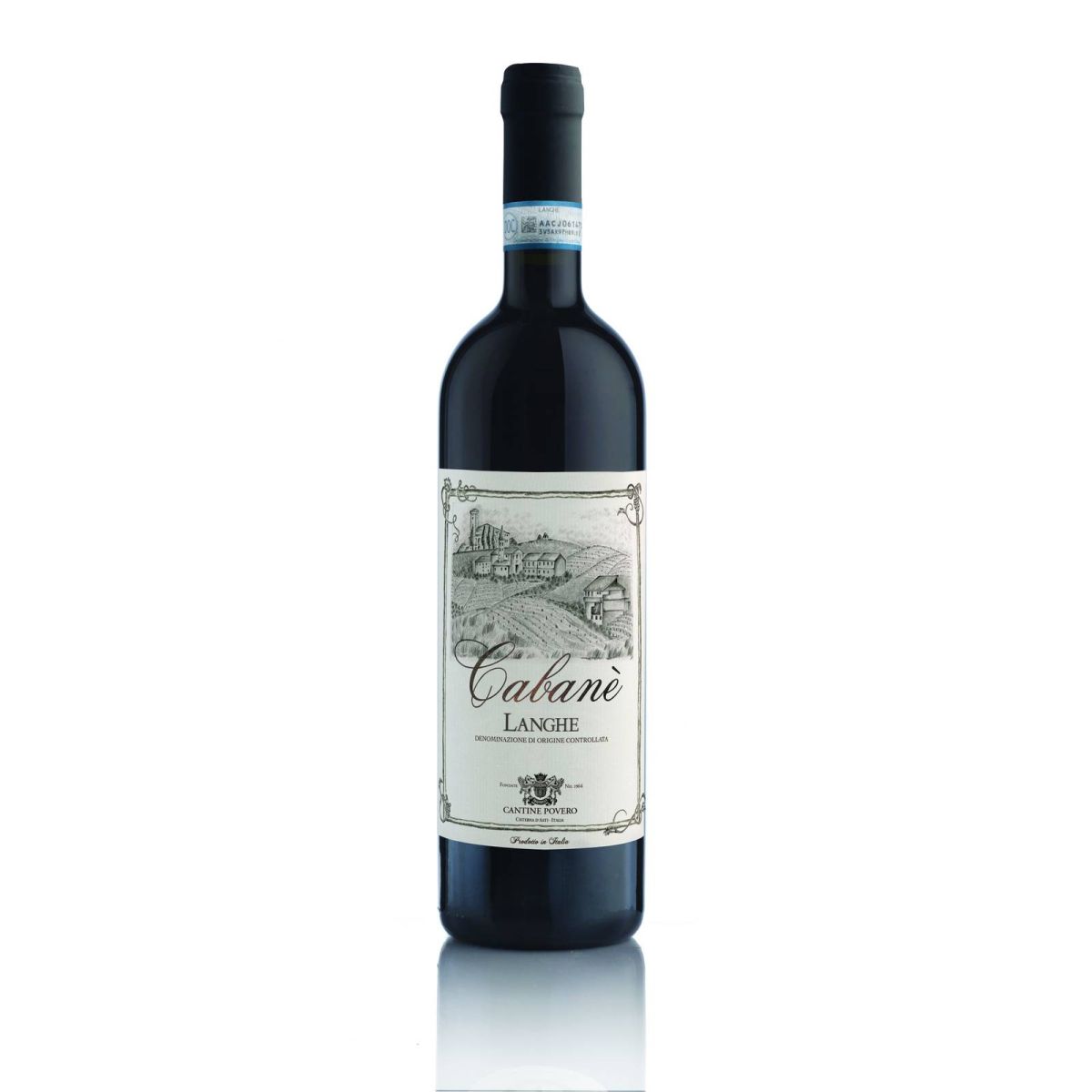 Cantine Povero - Langhe Rosso DOC Cabanè 2023 0,75 lt.