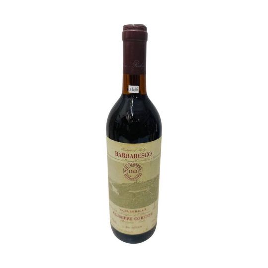 Vintage Bottle - Giuseppe Cortese Barbaresco DOCG Rabaja 1982 0,75 lt. - COD. 11416