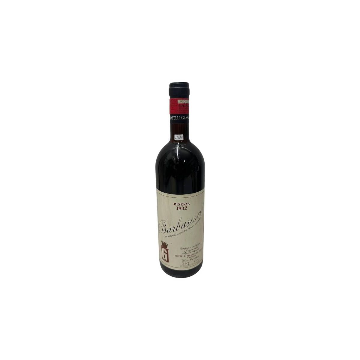 Vintage Bottle - Az. Agr. Fratelli Grasso di Emilio Valgrande Barbaresco Riserva DOCG 1982 0,75 lt. - COD. 11413
