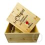 Cassetta Legno VUOTA Bolla Amarone della Valpolicella Riserva Le Origini da 6 bottiglie