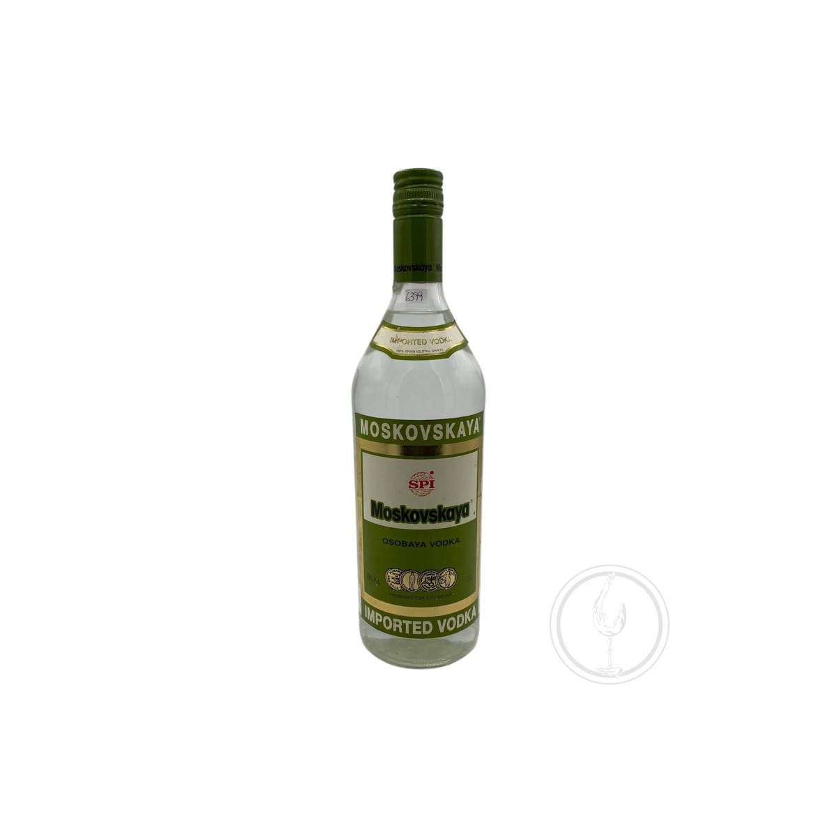 Vintage Bottle - Moskovskaya Osobaya Vodka Russian Vodka 1 lt. (old versione)  - COD. 6399