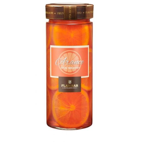 Mazzetti d'Altavilla - Frutta al Liquore Linea Goloso Arance con Brandy 630 gr.