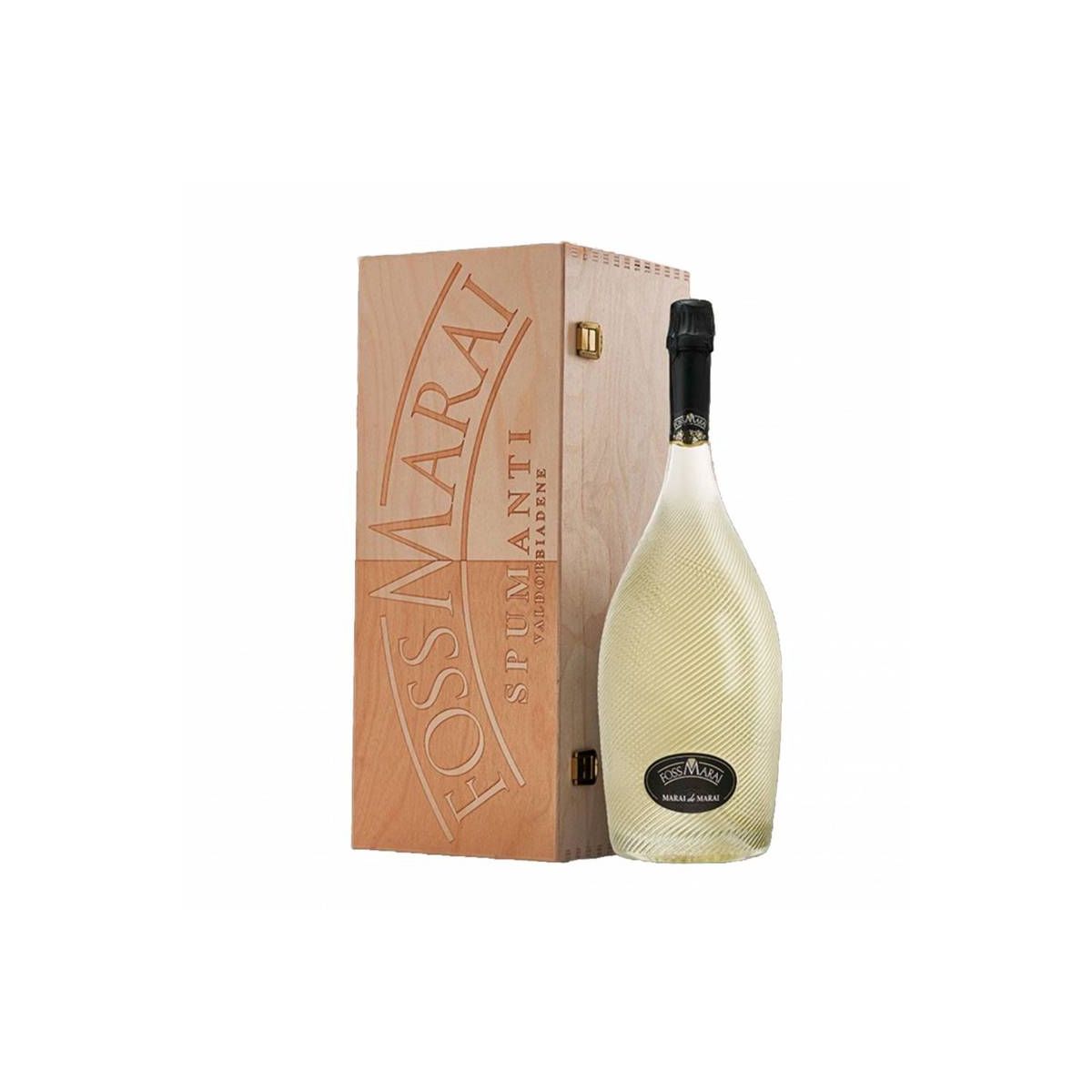Foss Marai - Spumante Cuvee Marai de Marai Extra Dry 3 lt. JEROBOAM + Box Legno