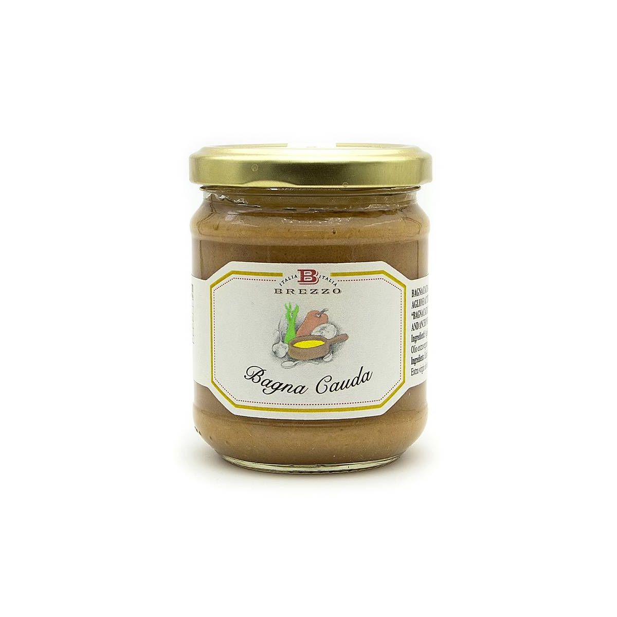 Brezzo - Bagna Cauda Salsa a base di Aglio e Acciughe 180 gr.