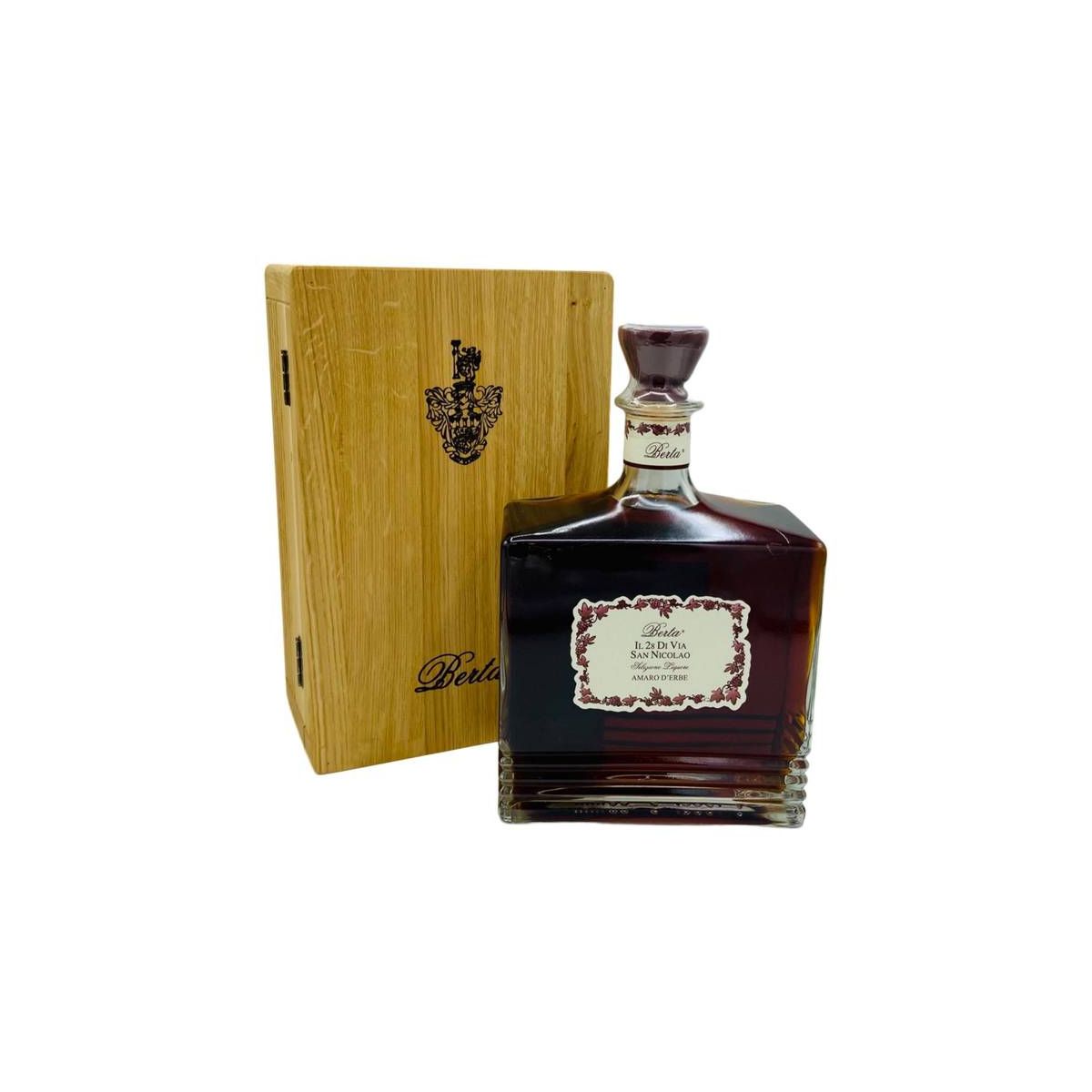 Berta - Amaro d'Erbe Il 28 di Via San Nicolao 1,5 lt. MAGNUM + Box Legno