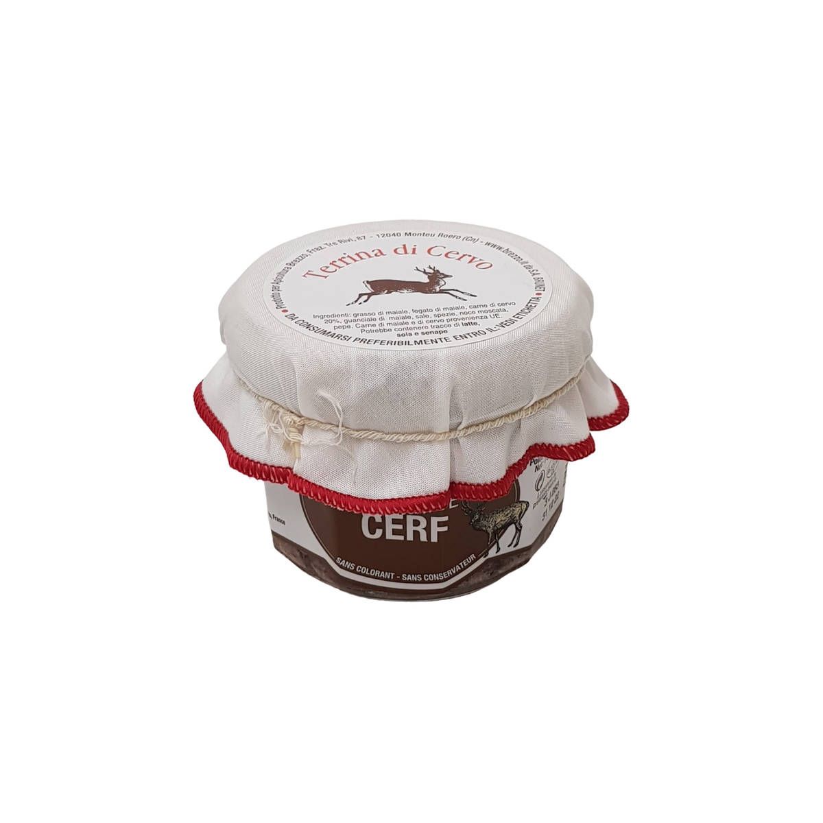 Brezzo - Jean Brunet Terrina di Cervo 180 gr.