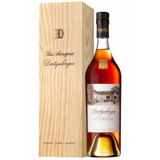 Dartigalongue - Bas Armagnac Dartigalongue Millésimè 1989 0,70 lt. + Box Legno