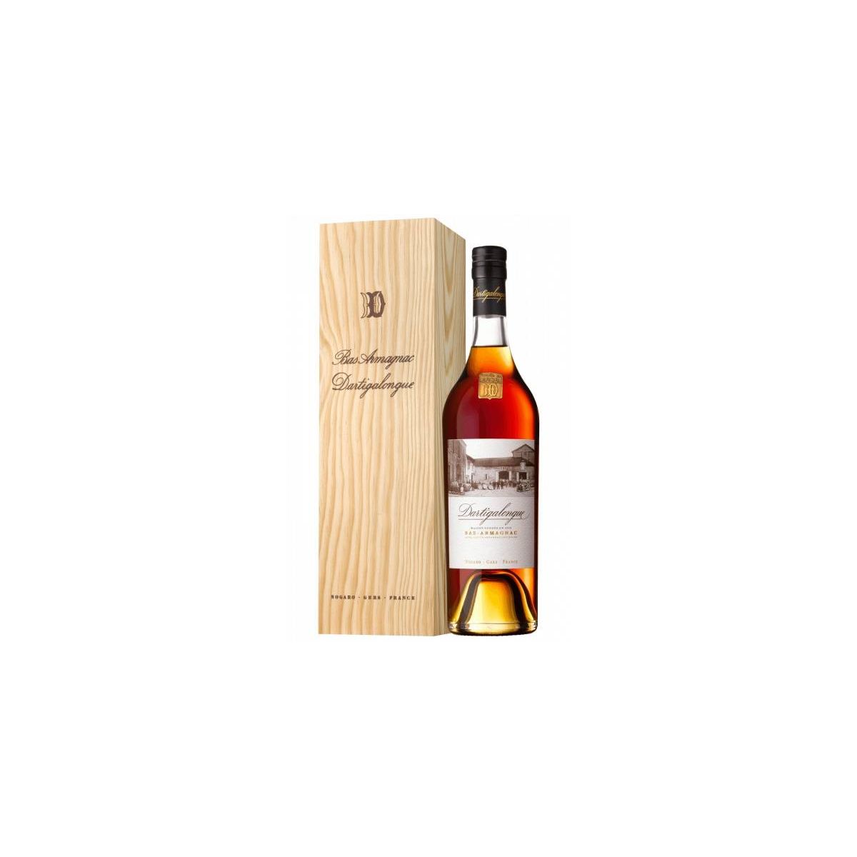 Dartigalongue - Bas Armagnac Dartigalongue Millésimè 1989 0,70 lt. + Box Legno