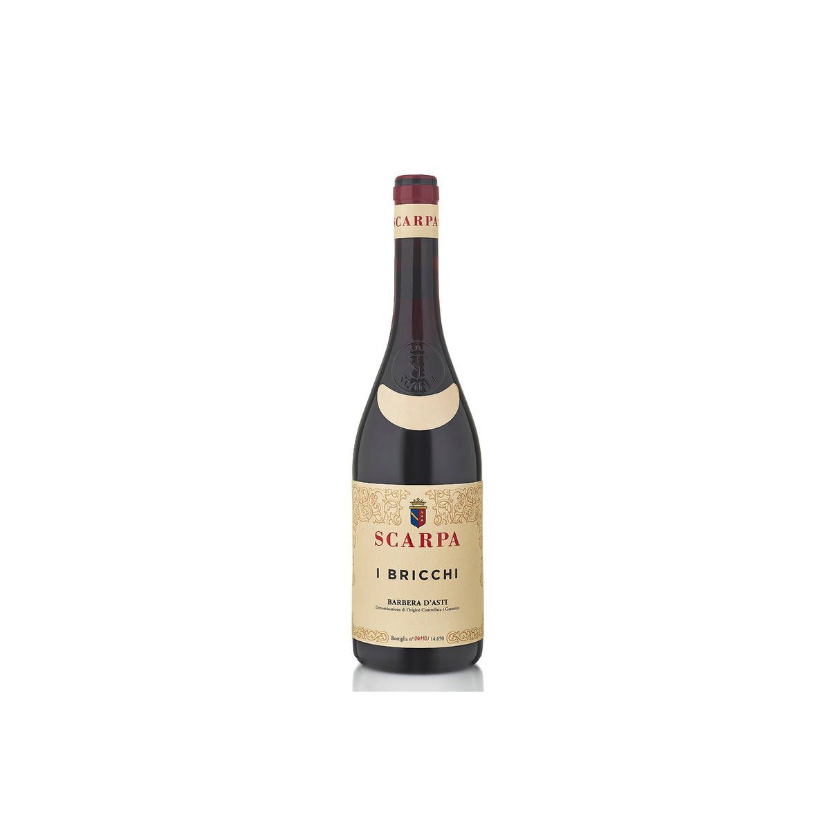 Scarpa - Barbera d'Asti Superiore DOCG I Bricchi 2020 0,75 lt.