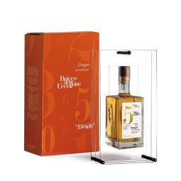 Braida Giacomo Bologna - Grappa Invecchiata Bricco dell'Uccellone in PlexiGlass 0,70 lt.
