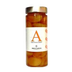Beccaris - Frutta sotto Spirito Albicocche al Brandy 200 ml.