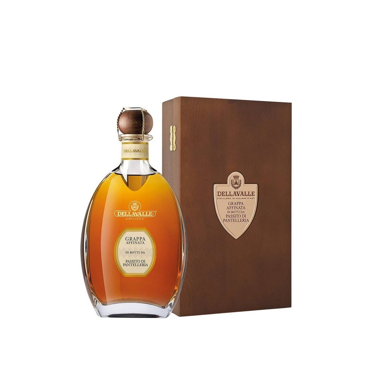 Distilleria Dellavalle - Grappa Affinata in Botti da Passito di Pantelleria 2007 0,70 lt. + Box Legno