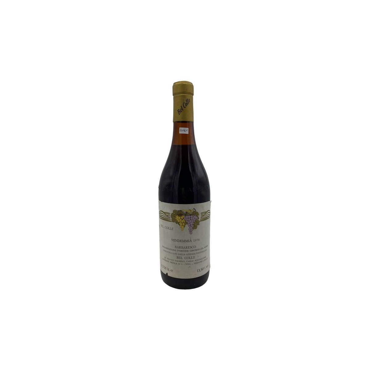 Vintage Bottle - Bel Colle Barbaresco DOC 1978 0,75 lt. - COD. 10461