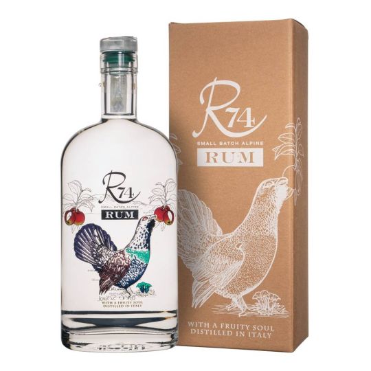 Roner - Small Batch Alpine Rum Bianco R74 0,70 lt.