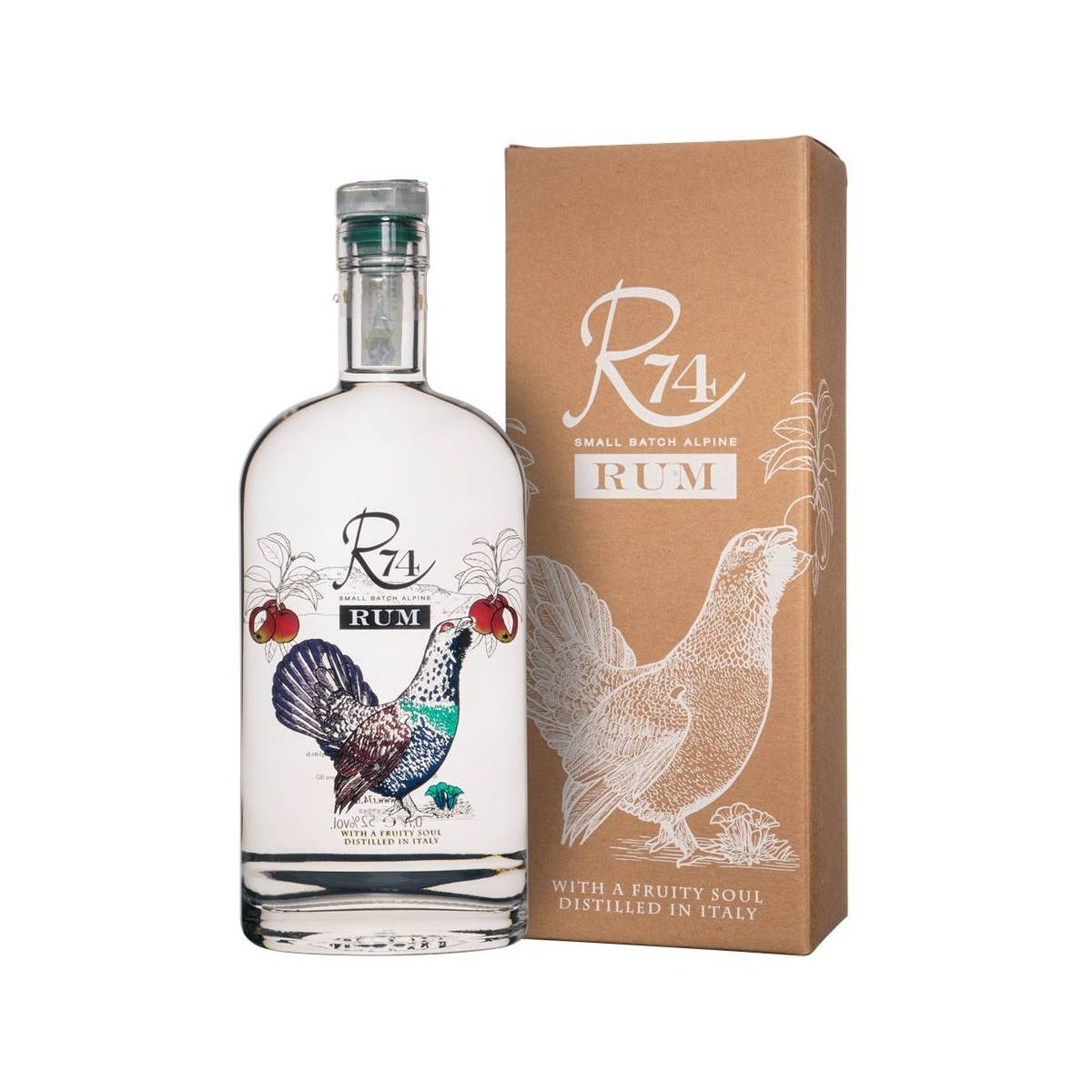 Roner - Small Batch Alpine Rum Bianco R74 0,70 lt.