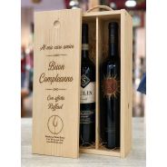 Cassetta di legno Personalizzata con Incisione Laser - Enoteca Bevi Bene