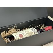 Astuccio rigido Luxury Serigrafato per 1 bottiglia chiusura calamitata (vuoto)