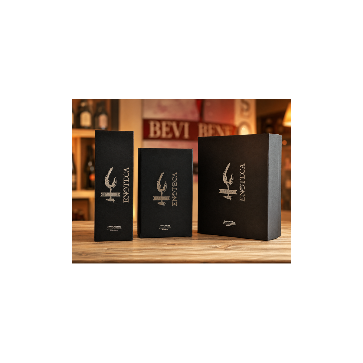 Luxury Line Gift Case for Wine Bottles