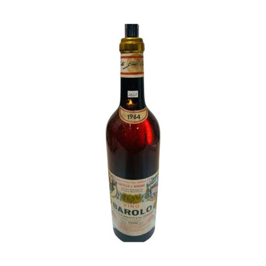 Vintage Bottle - Comm. G.B. Burlotto Barolo DOC Castello di Verduno 1964 0,72 lt. CAPSULE PROBLEM - COD. 11441